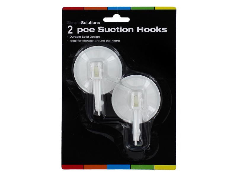 Simple Solutions Suction Hooks Pack of 2 Simple Solutions Suction Hooks Pack of 2